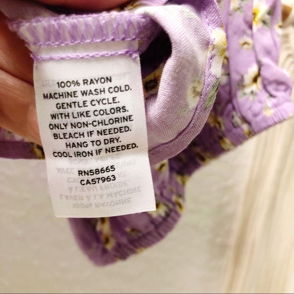 Abound Off Shoulder Puff Sleeve Crop Top Cottagecore - Picture 7 of 9